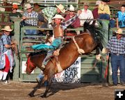 Bareback Ride. Photo by Pinedale Online.