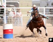 Barrel Racing. Photo by Pinedale Online.