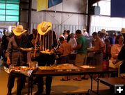 Food Line. Photo by Pinedale Online.