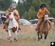 Horse Race. Photo by Pinedale Online.