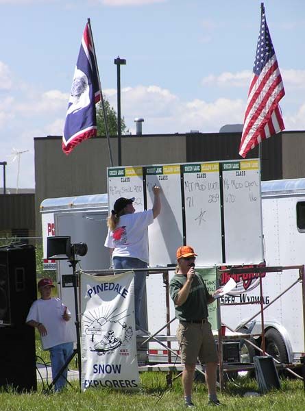 Keeping Track. Photo by Dawn Ballou, Pinedale Online.