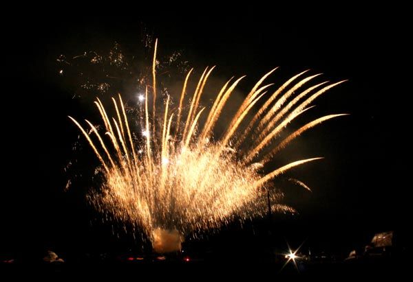 Fair Fireworks. Photo by Pinedale Online.