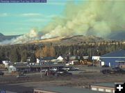 551 PM Tuesday. Photo by Pinedale Webcam.
