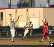 Pinedale Touchdown. Photo by Dawn Ballou, Pinedale Online.