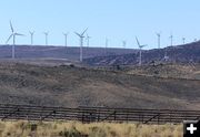 Windmills in southwest Wyoming. Photo by Dawn Ballou, Pinedale Online.