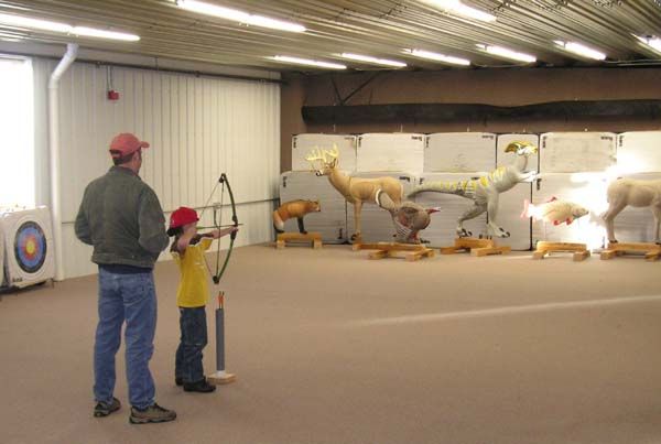 3-D Archery Shoot. Photo by Joe Zuback.