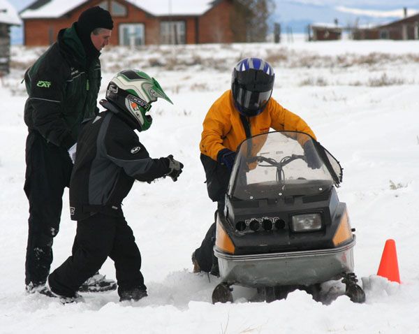 Driver Change. Photo by Pinedale Online.