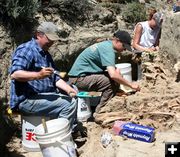 Wardell Buffalo Trap Dig. Photo by Pinedale Online.