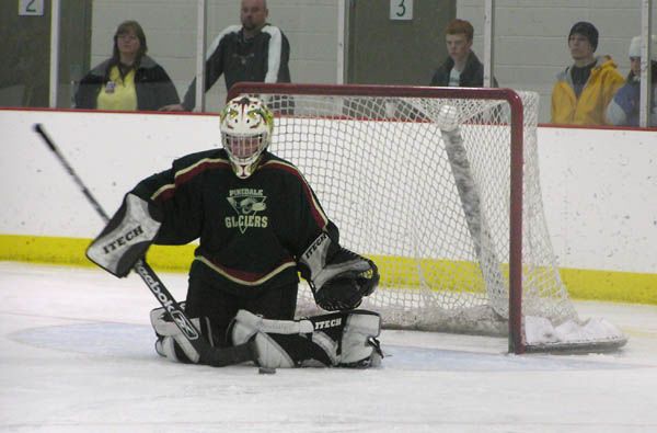 Goalie Chris Manning. Photo by Pinedale Online.