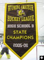 Boys 2006 pennant. Photo by Pinedale Online.