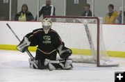 Goalie Chris Manning. Photo by Pinedale Online.