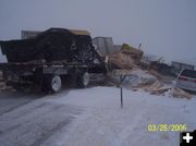 I-80 Crash. Photo by Wyoming Highway Patrol.