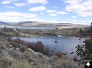 Boulder Lake Dam. Photo by Clint Gilchrist, Pinedale Online.