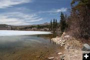 Half Moon Lake. Photo by Clint Gilchrist, Pinedale Online.