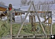 Hay Rack Tool Bar. Photo by Barbara Ellwood.