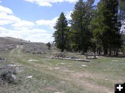 Stokes picnic camp. Photo by Dawn Ballou, Pinedale Online.