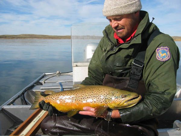 Soda Lake. Photo by Wyoming Game & Fish.