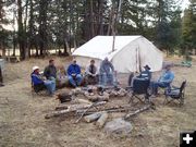 Hunting Camp. Photo by Black Diamond Outfitting.