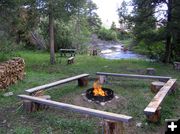 Campfire. Photo by Hidden Heart Ranch.
