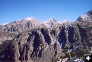 Rugged sheep country. Photo by Mule Shoe Outfitters.