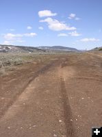 Wet side roads. Photo by Dawn Ballou, Pinedale Online.