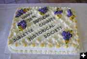 70 years cake. Photo by Dawn Ballou, Pinedale Online.