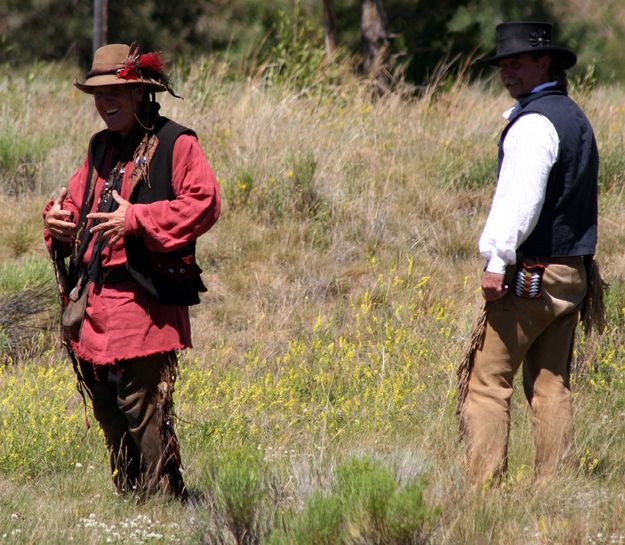 Mountain Man Lunch. Photo by Clint Gilchrist, Pinedale Online.