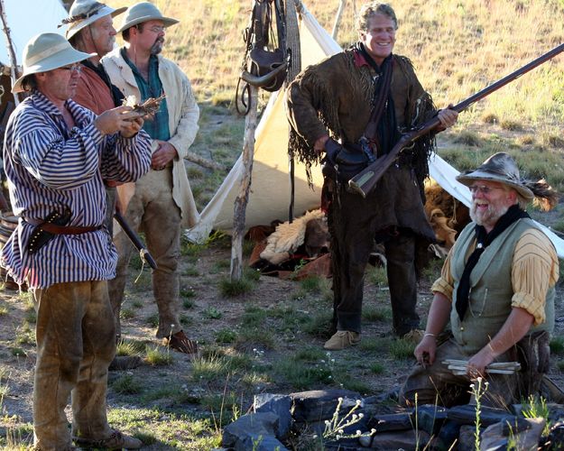 Fire Starter. Photo by Clint Gilchrist, Pinedale Online.