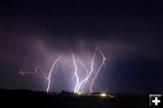 Lightning. Photo by Tara Bolgiano, Blushing Crow Photography.