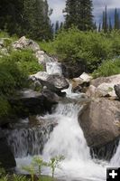 Bear Creek waterfall. Photo by Dave Bell.