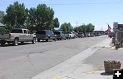 Big Piney Traffic Jam. Photo by Dawn Ballou, Pinedale Online.