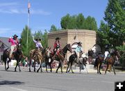 Royalty at the parade. Photo by Dawn Ballou, Pinedale Online.