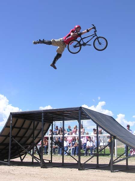 Superman. Photo by Clint Gilchrist, Pinedale Online.