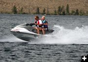 Jetski. Photo by Clint Gilchrist, Pinedale Online.