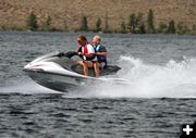 Jetski. Photo by Clint Gilchrist, Pinedale Online.