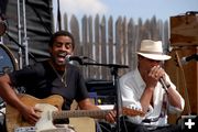 Kenny Neal and Billy Branch. Photo by Arnold Brokling.