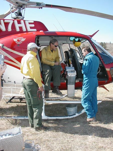 PSD Helicopter Crew. Photo by US Forest Service.