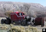 Truck cab. Photo by Dawn Ballou, Pinedale Online.