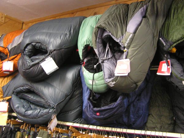 Warm Sleeping Bags. Photo by Dawn Ballou, Pinedale Online!.