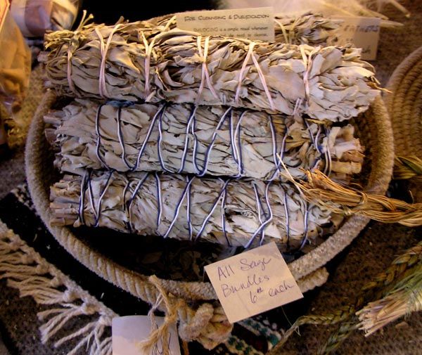 Sage Bundles. Photo by Dawn Ballou, Pinedale Online!.