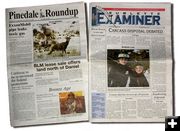 Local Newspapers. Photo by Dawn Ballou, Pinedale Online.