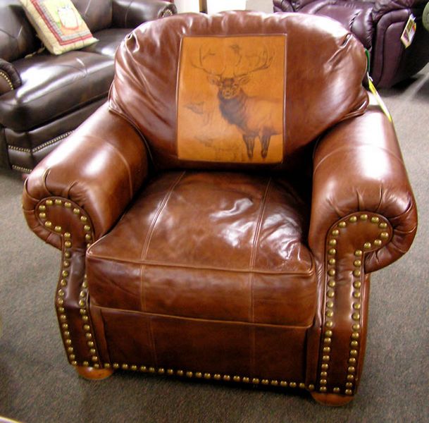 Western and Wildlife Easy Chairs. Photo by Dawn Ballou, Pinedale Online.