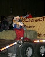 Catch-a-Calf float. Photo by Pam McCulloch, Pinedale Online.