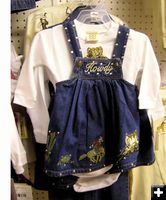 Little Cowgirl Dress. Photo by Dawn Ballou, Pinedale Online.