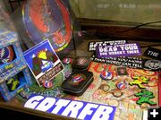 Grateful Dead Memorabiliz. Photo by Dawn Ballou, Pinedale Online.