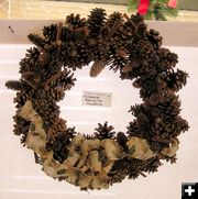 McKenzie Meningitis Wreath. Photo by Dawn Ballou, Pinedale Online.