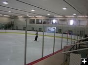 View of range from inside rink. Photo by Dawn Ballou, Pinedale Online.