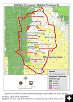 Habitat Treatments. Photo by Wyoming Game & Fish.