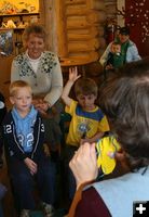 Story hour. Photo by Pam McCulloch, Pinedale Online.