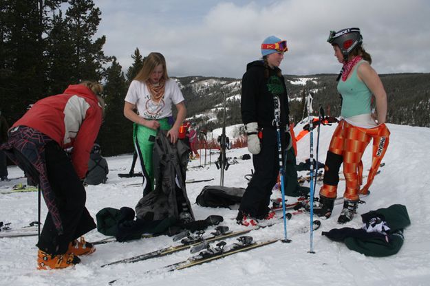 Women's Varsity. Photo by Pam McCulloch, Pinedale Online.